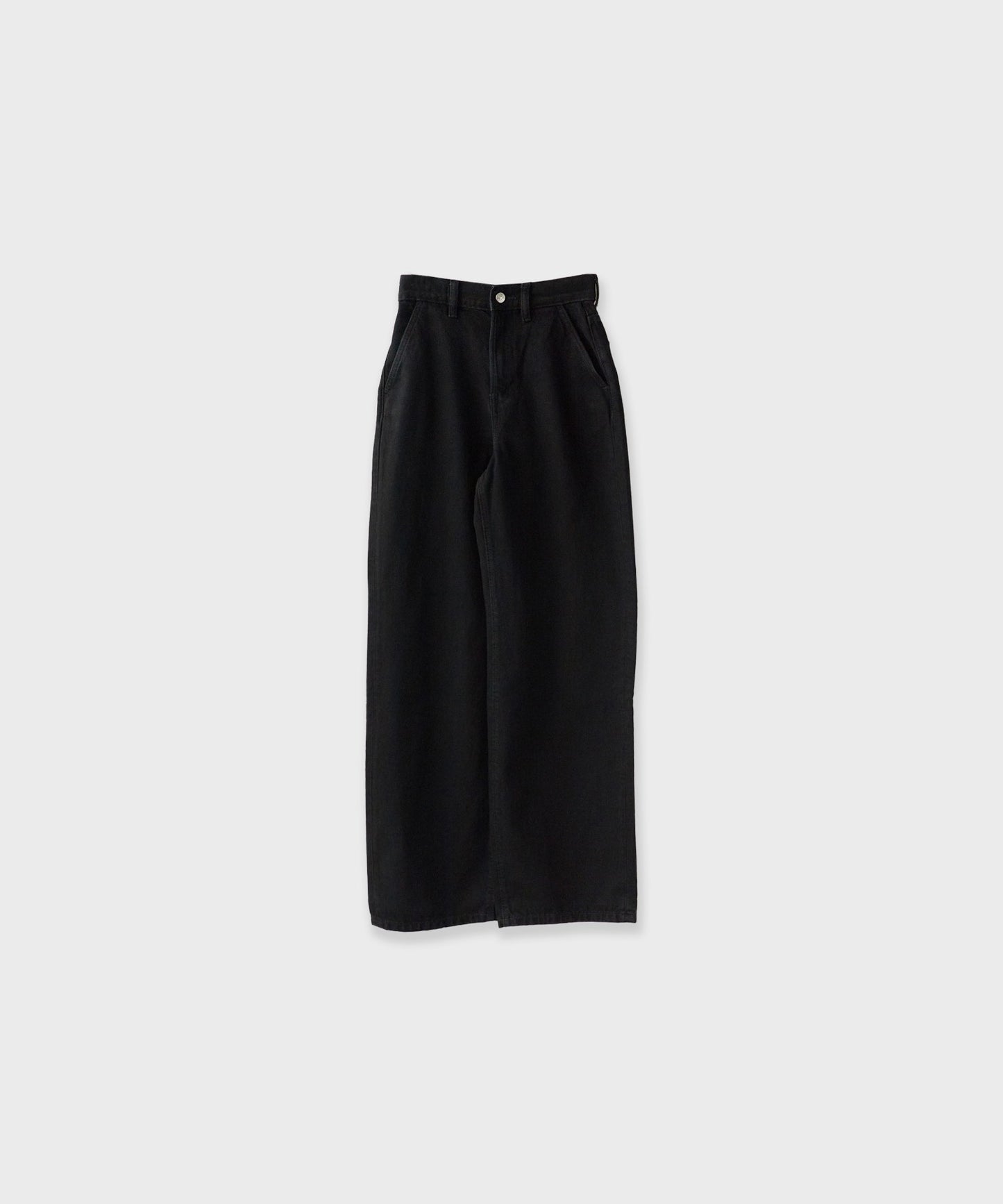 Calvin Klein / TROUSER BARREL SOFT BLACK