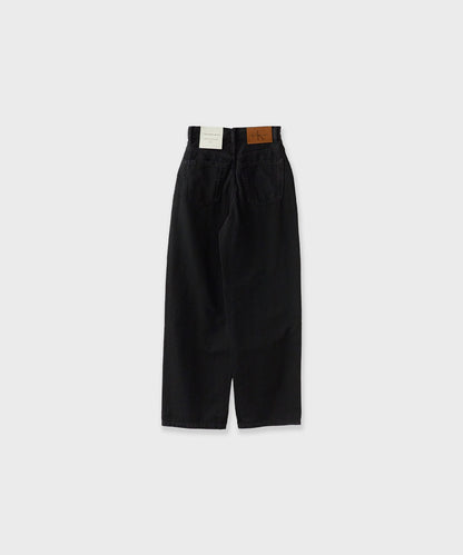 Calvin Klein / TROUSER BARREL SOFT BLACK