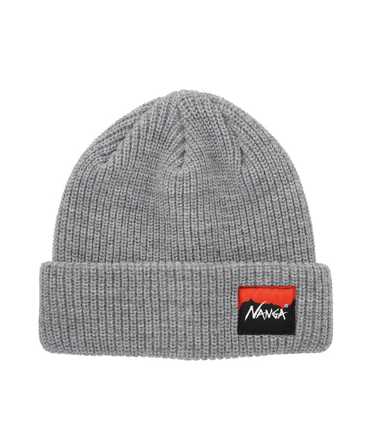 【予約】NANGA / BOX LOGO BULKY BEANIE