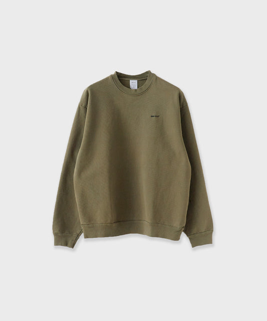 MINE / PIGMENT-DYE-GARAMENT SWEAT CREW NECK